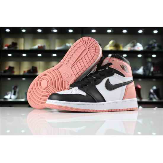 Air Jordan 1 Retro High OG Women Shoes Black Pink